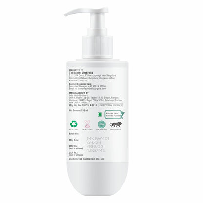 Gentle Face & Body Wash for Kids – 250 ml | Soft on Skin, Tear-Free