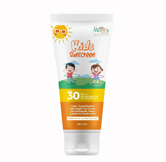 Kids Moisturising Ultra Light Sunscreen SPF 30+ PA+++ for Face & Body - 50 g